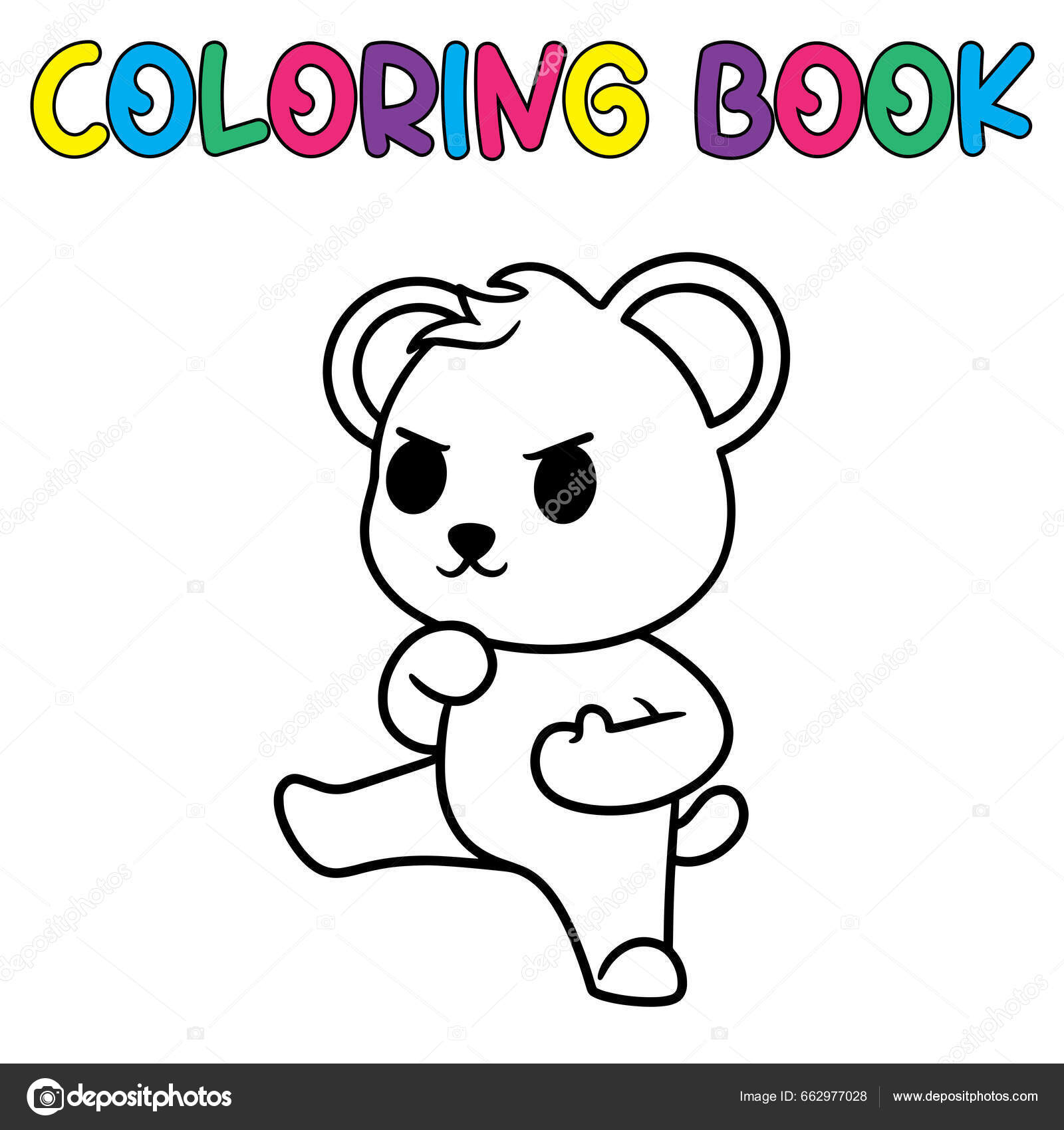 Panda bonito segurando uma página para colorir de desenho de