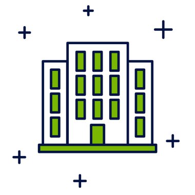 Beyaz arkaplanda izole edilmiş ana hatlı ev simgesi. Ev sembolü. Vektör