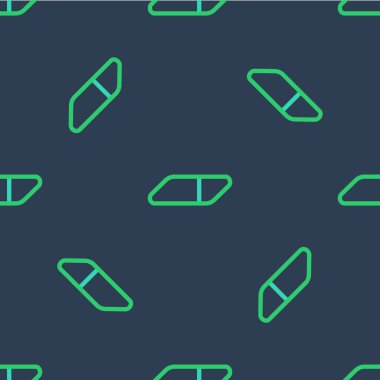 Çizgi Silici ya da kauçuk simgesi mavi arkaplanda izole edilmiş kusursuz desen. Vektör