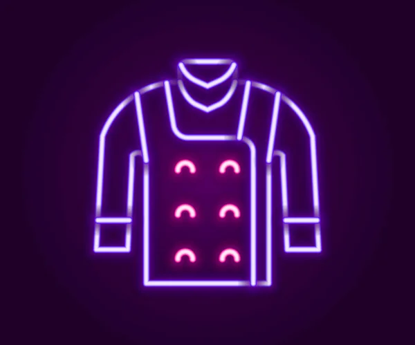 发光的霓虹灯线汗衫图标孤立在黑色背景 滑翔机图标 五彩缤纷的概念 — 图库矢量图片