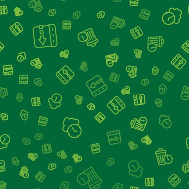 Saati ayarla, saat ve zaman kaybı kusursuz şablona göre işliyor. Vektör