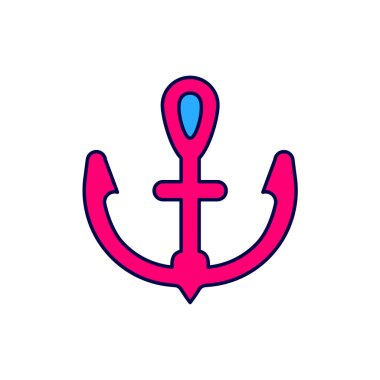 Sunucu simgesi beyaz arkaplanda izole edildi. Vektör