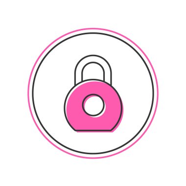 Doldurulmuş çizgili Kettlebell simgesi beyaz arkaplanda izole edildi. Spor malzemeleri. Vektör