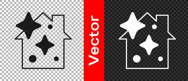 클리닝 서비스 아이콘은 배경에서 분리되었다 Vector — 스톡 벡터