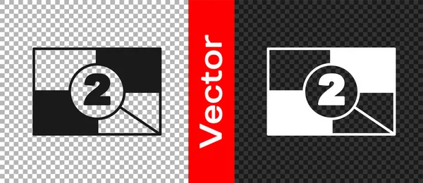 카운트 프레임 아이콘은 배경에서 분리되었다 고전적 타이머 카운트 Vector — 스톡 벡터