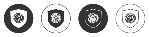 Μαύρο Ξύλινο Κούτσουρο Εικονίδιο Απομονώνονται Λευκό Φόντο Στοίβα Καυσόξυλα Κουμπί — Διανυσματικό Αρχείο