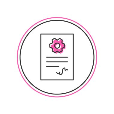 Filled outline Auto service check automotive icon isolated on white background. Car service.  Vector