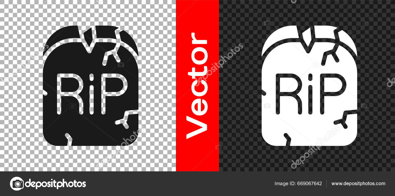 Tombstone Free Icon - Rip Icon Transparent - Free Transparent PNG Clipart  Images Download