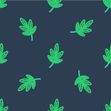 Line Movie ödül ikonu mavi arka planda izole edilmiş kusursuz desen. Akademi ödülü ikonu. Filmler ve sinema sembolü. Vektör