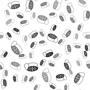 Siyah Su sensör simgesi beyaz zeminde izole edilmiş kusursuz desen. Vektör.