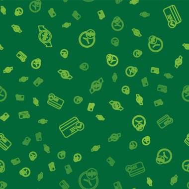 Satır İndirim yüzde etiketini, kredi kartı ve saati ve pürüzsüz şablona ayarla. Vektör