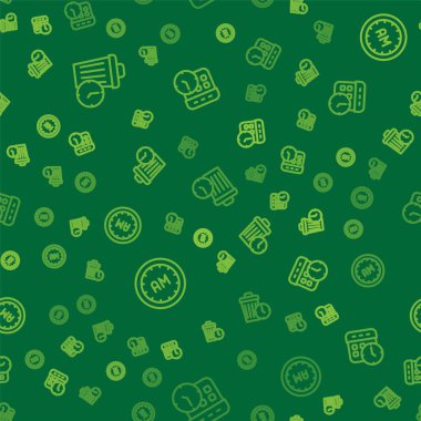 Zaman kaybı, Sabah ve Takvim ve saat çizelgesini kusursuz bir kalıba göre ayarla. Vektör