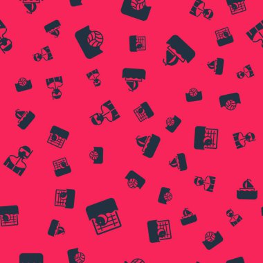 Su topu, dalış için dalış kıyafeti ve kusursuz bir yelkenli ayarlayın. Vektör