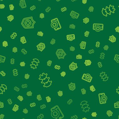 Hat hayat sigortası, insan omurgası ve sorunsuz bir telefon görüşmesi. Vektör