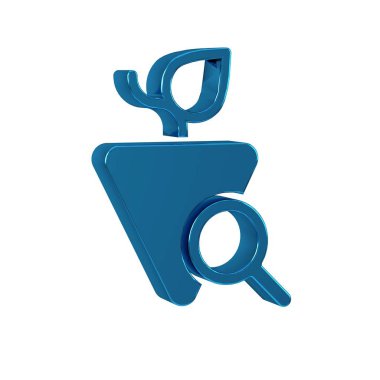 Mavi Üzüm simgesi şeffaf arkaplanda izole edildi. Üzüm seçimi. .