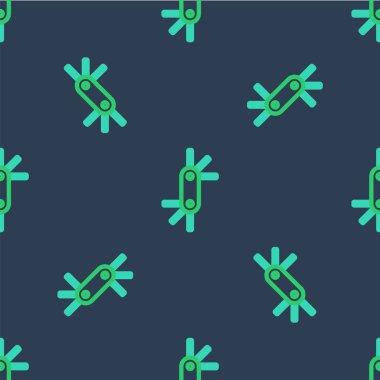 Satır Aracı allen tuşları simgesi mavi arkaplanda izole edilmiş pürüzsüz desen. Vektör