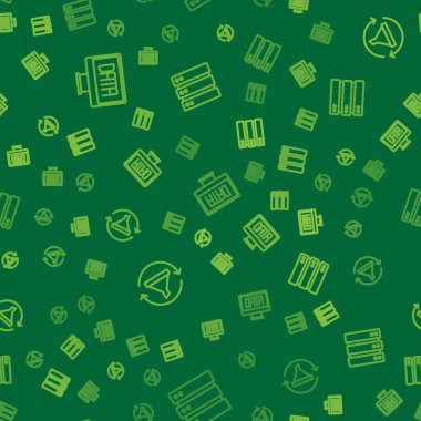 Çizgi veri analizini, grafikli satış hunisini ve sunucuyu kusursuz desene ayarlayın. Vektör