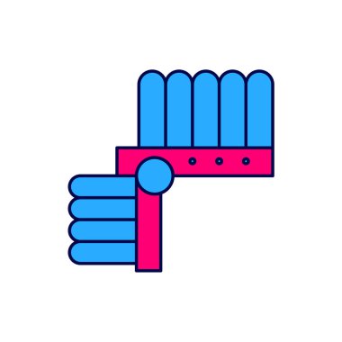 Filled outline Indian headdress with feathers icon isolated on white background. Native american traditional headdress.  Vector