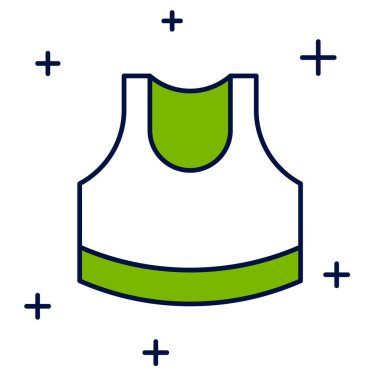 Doldurulmuş ana hatlı üst simge beyaz arkaplanda izole edildi. Fişek. Vektör