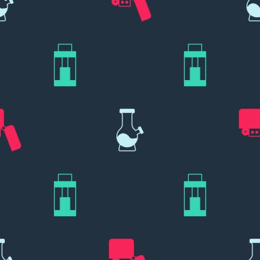 Aydınlık, Bong ve Vape mod aygıtlarını pürüzsüz bir modda ayarla. Vektör