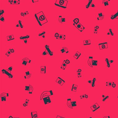 Teslimat sigortası, sigorta çevrimiçi, zırhlı araç ve para kusursuz. Vektör