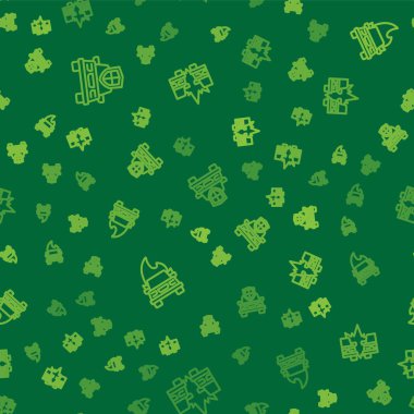 Araba sigortası, yanan araba ve kusursuz bir kaza. Vektör