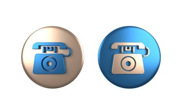 Beyaz arka planda 911 'i arayan renkli bir telefon var. Polis, ambulans, itfaiye, çağrı, telefon. Çember düğmesi. 3 Boyutlu resimleme