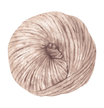 İplik topağı, tığ işi ve örgü malzemeleri.