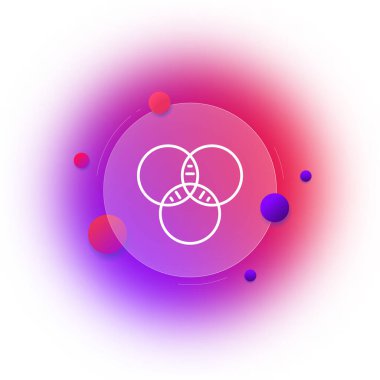 Efekt çizgi simgesi. Fotoğraf filtreleri, fotoğraf düzeltme ve geliştirme, yaratıcı uğraş, medya, görüntü. Fotoğrafçı konsepti. Glasmorfizm tarzı. İş için vektör satırı simgesi