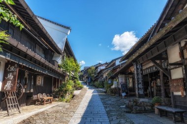 Magome kasabası, Kiso Vadisi 'nin ünlü Nakasendo Patikası' ndaki eski bir posta kasabasıdır. Magome, Japonya 'da çekildi. 24 Eylül 2024 'te çekildi.