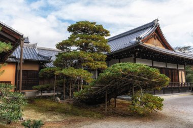 Gemi, Kinkakuji tapınağında Pine Rikusyu no Matsu şeklindeydi. Japonya 'nın Kyoto kentindeki ünlü tarihi tapınak.