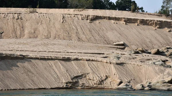 Ölü denizin güzel manzarası