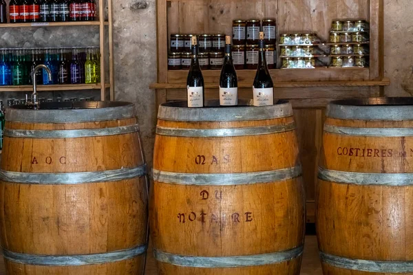 Camargue France 2022 Wine Barrel Vineyard France — Stock Photo, Image