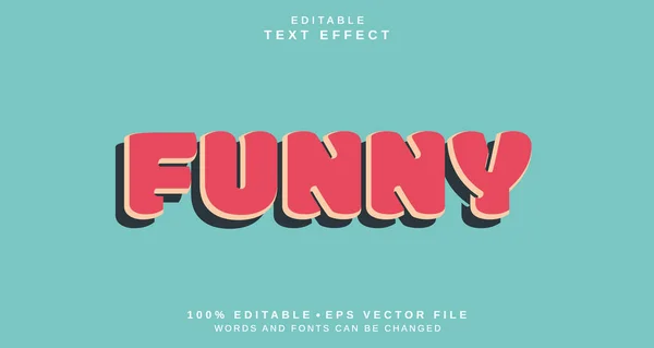 Editable text style effect - Funny text style theme.