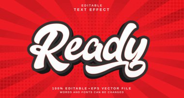 Düzenlenebilir metin biçimi efekti - Metin biçimi temasını hazırla.