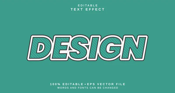 Modern Tosca Redigerbar Texteffekt Elegant Tosca Bakgrund För Ditt Projekt — Stock vektor