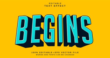 Düzenlenebilir metin biçimi efekti - metin biçimi temasını başlatır. projeniz için