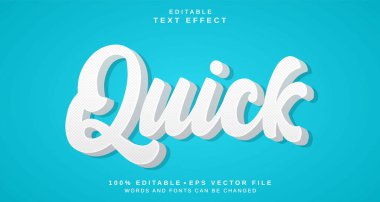 Düzenlenebilir metin biçimi efekti - Hızlı metin biçimi teması. projeniz için