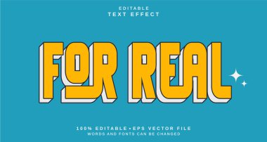 Düzenlenebilir metin tarzı efekti - Gerçek metin biçimi teması için. projeniz için