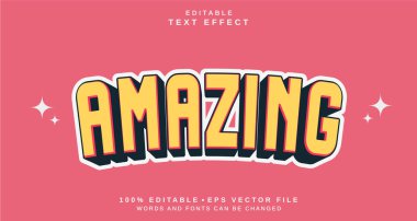 Düzenlenebilir metin biçimi efekti - İnanılmaz metin biçimi teması. projeniz için