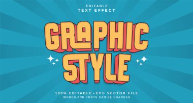 Düzenlenebilir metin biçimi efekti - Klasik metin biçimi teması. projeniz için