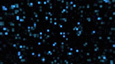 Soyut döngü parlayan mavi disko duvarı soyut arkaplan