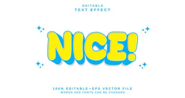 Düzenlenebilir metin biçimi efekti - Güzel metin biçimi teması. projeniz için