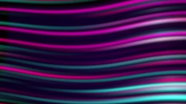 Animasyon retro bulanık yavaş çekimde şerit çizgileri sallıyor