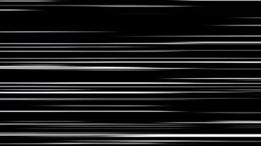 Soyut siyah beyaz çizgili çizgi çizgi çizgi roman hız çizgilerini anımsatıyor. Kusursuz döngü canlandırması.