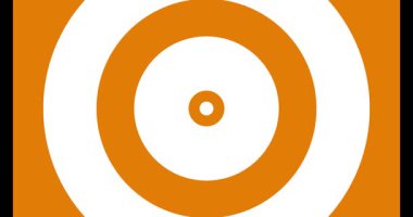 4k cinsinden renkli çember soyut döngü arkaplan canlandırması