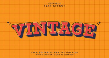 Düzenlenebilir metin biçimi efekti - Klasik metin biçimi teması. projeniz için