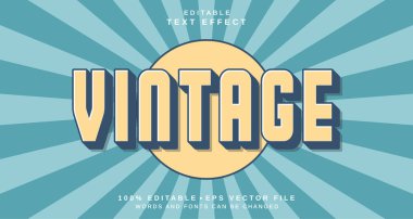 Düzenlenebilir metin biçimi efekti - Klasik metin biçimi teması. projeniz için