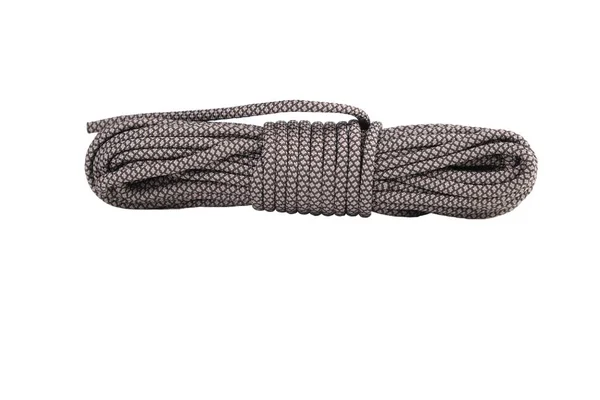 Paracord Isolated Gray Tactical Cord Strong Tourist 550 — Stock Photo, Image
