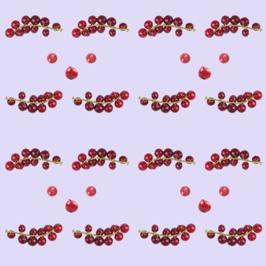 Kalıp arka plan, kırmızı frenk üzümü, izole et